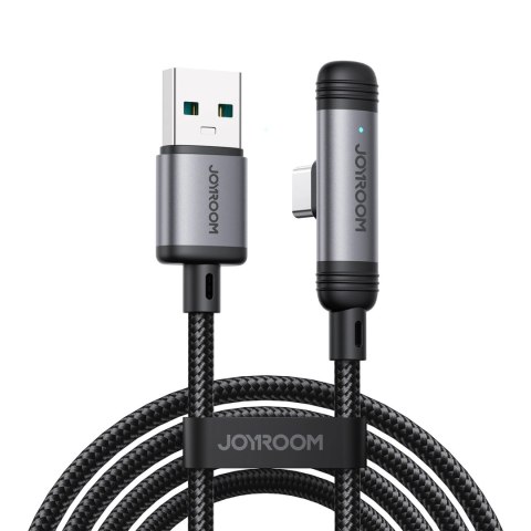 Kabel Joyroom S-A56 EnjoyX Series 90° USB-A - USB-C 3A 1,2m - czarny