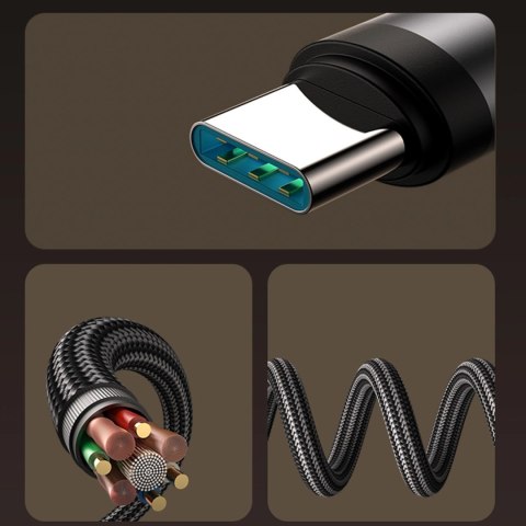 Kabel Joyroom S-A56 EnjoyX Series 90° USB-C - Lightning 30W 1,2m - czarny