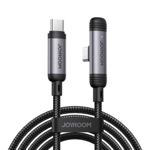 Kabel Joyroom S-A56 EnjoyX Series 90° USB-C - USB-C 60W 1,2m - czarny