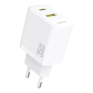 Ładowarka sieciowa Dudao A27 MaxC 35W + kabel USB-C - biała