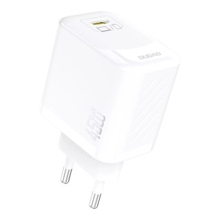 Ładowarka sieciowa Dudao A28C 45W GaN + kabel USB-C - biała