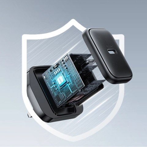 Ładowarka sieciowa Joyroom JR-TCF23 25W z kablem USB-C 1m - czarna