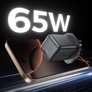 Ładowarka sieciowa Joyroom JR-TCG18 65W 1 x USB-C (wtyczka UK) - czarna