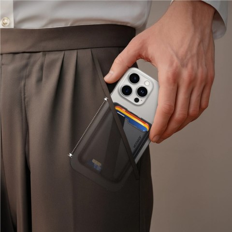 Portfel magnetyczny Joyroom JR-ZS432 kompatybilny z MagSafe - czarny