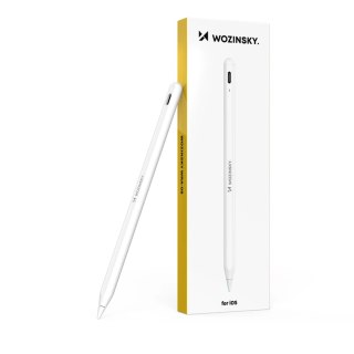 Rysik Wozinsky WRA-08 Stylus do iPad USB-C szybkie ładowanie Apple iPad 2018-2025 - biały