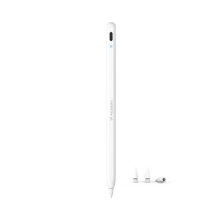 Rysik Wozinsky WRA-08 Stylus do iPad USB-C szybkie ładowanie Apple iPad 2018-2025 - biały