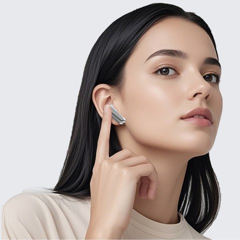 Słuchawki bezprzewodowe Dudao U21 TWS ANC ENC Bluetooth - białe