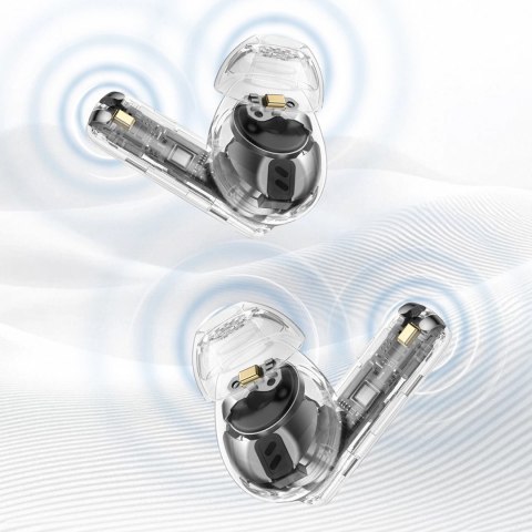 Słuchawki bezprzewodowe Dudao U21 TWS ANC ENC Bluetooth - czarne