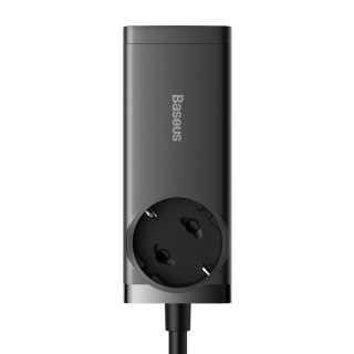Stacja ładująca Baseus GaN3 Pro 100W EU + 2 x USB-A + 2 x USB-C z kablem 1m Baseus Xiaobai USB-C 100W - czarna