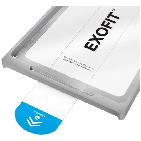 Szkło hartowane UNIQ Optix Clear Exofit z aplikatorem do iPad 11" 2025 / iPad 10.9" 2022 (10 gen.)