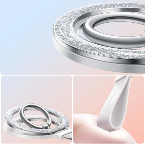 Uchwyt Joyroom JR-ZS425 ring magnetyczny - biały