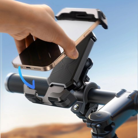 Uchwyt Joyroom JR-ZS428 wstrząsoodporny na kierownicę motocykl rower hulajnoga - czarny