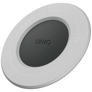 Uchwyt magnetyczny UNIQ SnapMount samoprzylepny - szaro-czarny