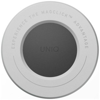 Uchwyt magnetyczny UNIQ SnapMount samoprzylepny - szaro-czarny