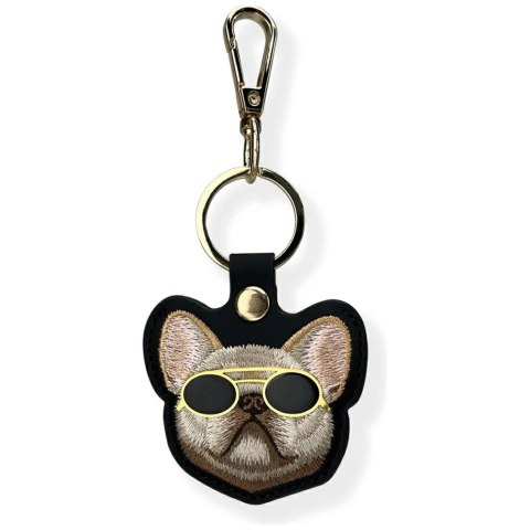 Etui Nimmy Glasses Cool Dog na lokalizator - czarne