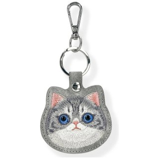 Etui Nimmy New Big Eyed Pet 2.0 Cat na lokalizator - szare