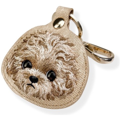 Etui Nimmy New Big Eyed Pet 2.0 Dog na lokalizator - brązowe