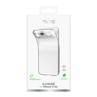 Etui Puro 0.3 Nude Ultra-Slim TPU na iPhone 17 Air - przezroczyste