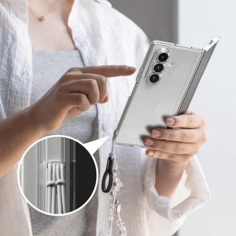 Etui Ringke Fusion na Samsung Galaxy Z Fold 7 - przezroczyste