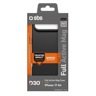Etui SBS Full Active Mag z technologią D3O na iPhone 17 Air - czarne