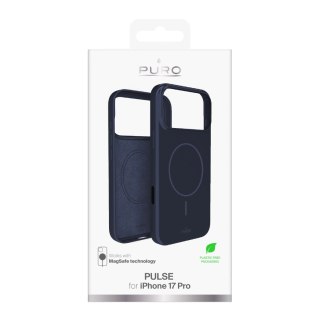 Etui ochronne Puro Pulse na iPhone 17 Pro poliwęglanowe - ciemnoniebieskie