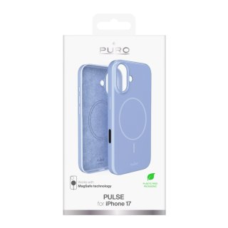 Etui ochronne Puro Pulse na iPhone 17 poliwęglanowe - niebieskie