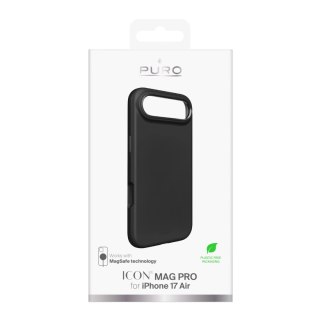 Etui silikonowe Pure Icon Mag Pro Liquid Silicone na iPhone 17 Air kompatybilne z MagSafe, z ochroną aparatu i aluminiowymi przy