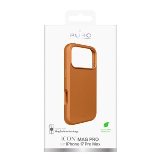 Etui silikonowe Pure Icon Mag Pro Liquid Silicone na iPhone 17 Pro Max kompatybilne z MagSafe, z ochroną aparatu i aluminiowymi 