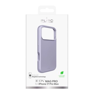 Etui silikonowe Pure Icon Mag Pro Liquid Silicone na iPhone 17 Pro Max kompatybilne z MagSafe, z ochroną aparatu i aluminiowymi 