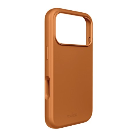 Etui silikonowe Pure Icon Mag Pro Liquid Silicone na iPhone 17 Pro kompatybilne z MagSafe, z ochroną aparatu i aluminiowymi przy