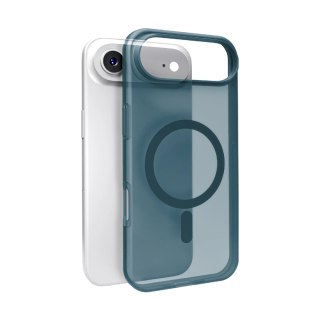 Etui silikonowe Puro Daylight kompatybilne z Magsafe na iPhone 17 Air - półprzezroczyste turkusowe