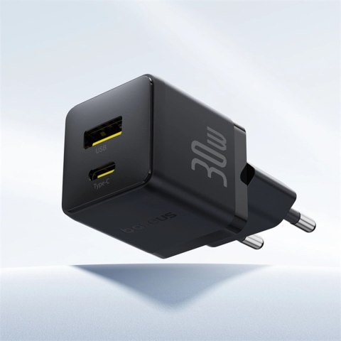Ładowarka sieciowa Baseus Palm 30W USB-C USB-A - czarna