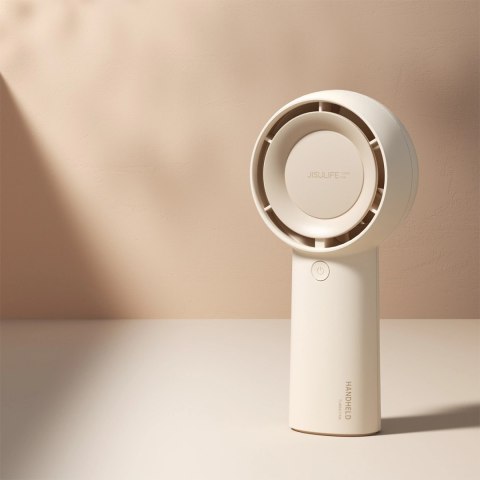 Mini dmuchawa Jisulife Handheld Fan Life5 Plus 4000 mAh przenośny wiatraczek wentylator USB - beżowy