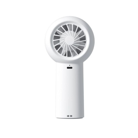 Mini dmuchawa Jisulife Handheld Fan Life5 Plus 4000 mAh przenośny wiatraczek wentylator USB - biały
