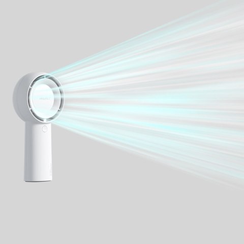 Mini dmuchawa Jisulife Handheld Fan Life5 Plus 4000 mAh przenośny wiatraczek wentylator USB - biały