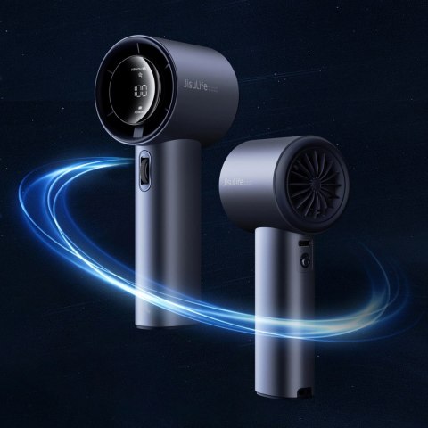 Mini dmuchawa Jisulife Handheld Fan Pro1 3600mAh FA53 (ABS) przenośny wiatraczek wentylator USB - niebieski