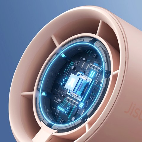 Mini dmuchawa Jisulife Handheld Fan Pro1 3600mAh FA53 (ABS) przenośny wiatraczek wentylator USB - różowy