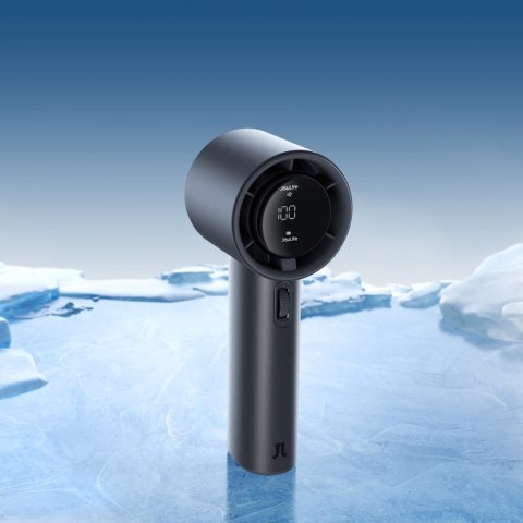 Mini dmuchawa Jisulife Handheld Fan Pro1 S 5000mAh FA53PRO przenośny wiatraczek wentylator USB metalowy - ciemnoszary