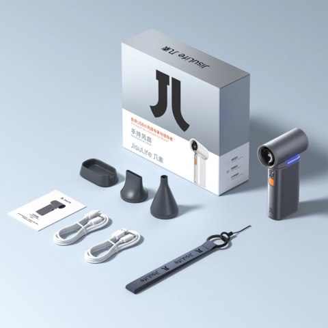 Mini dmuchawa Jisulife Handheld Fan Ultra1 FA55 przenośny wiatraczek wentylator USB - ciemnoszary