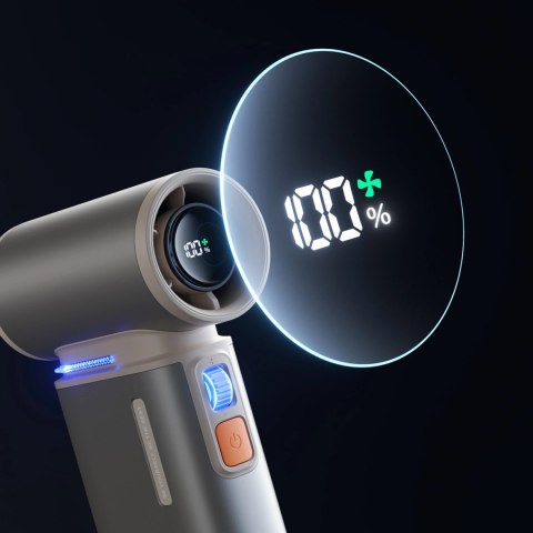 Mini dmuchawa Jisulife Handheld Fan Ultra1 FA55 przenośny wiatraczek wentylator USB - ciemnoszary