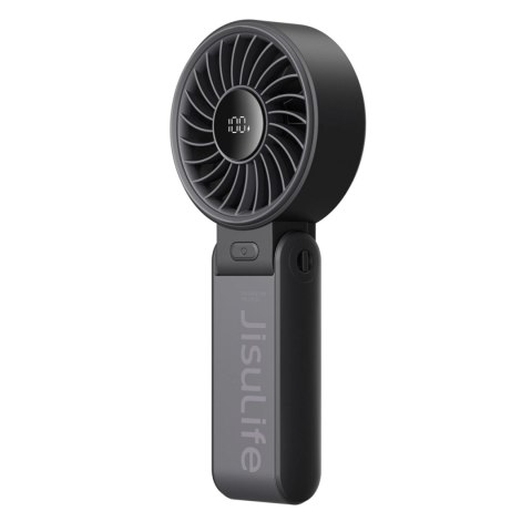 Mini wentylator Jisulife Handheld Fan Life7 5000mAh przenośny wiatraczek USB - czarny