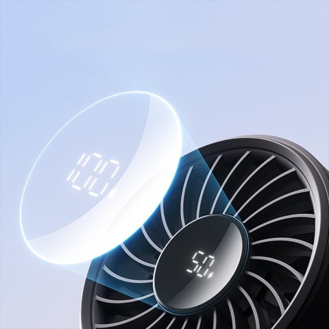 Mini wentylator Jisulife Handheld Fan Life7 5000mAh przenośny wiatraczek USB - czarny