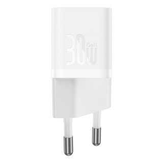 Miniładowarka sieciowa Baseus GaN5 30W USB-C - biała