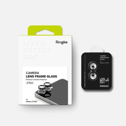 Osłona aparatu Ringke Camera Frame Protector 2-pack na Samsung Galaxy Z Flip 7 - czarne