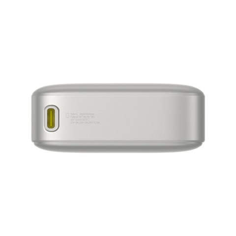 Powerbank Baseus Free2Pull 20000mAh 65W ze zwijanym kablem USB-C - szary