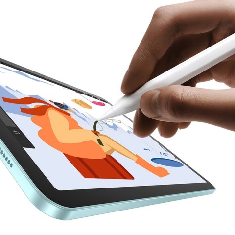 Rysik aktywny Baseus Smooth Writing 3 ładowany przewodowo stylus (wersja z wykrywaniem kąta pisania) - biały