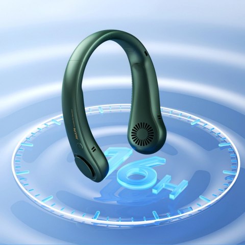 Wentylator Jisulife Neck Fan Life3 na kark, szyję, wiatrak przenośny USB - zielony