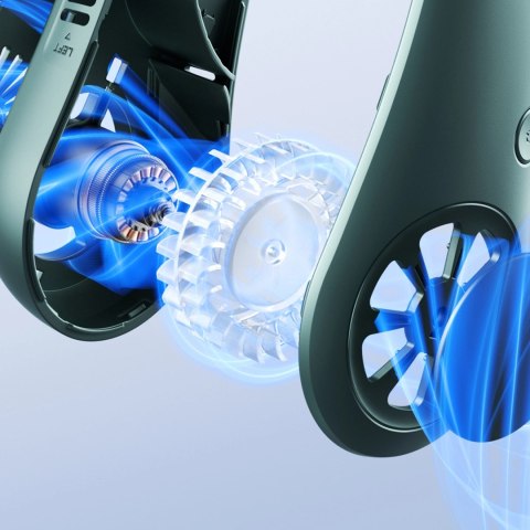 Wentylator Jisulife Neck Fan Life3 na kark, szyję, wiatrak przenośny USB - zielony