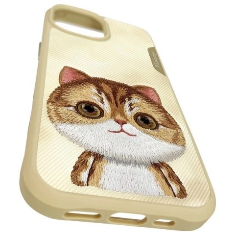 Etui Nimmy Big Eyed Pet 2.0 Cat na iPhone 15 - zielone