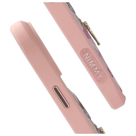 Etui Nimmy Cool&Cute 2.0 Cat na iPhone 15 Pro - różowe